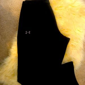 Under Armour sweat pants.